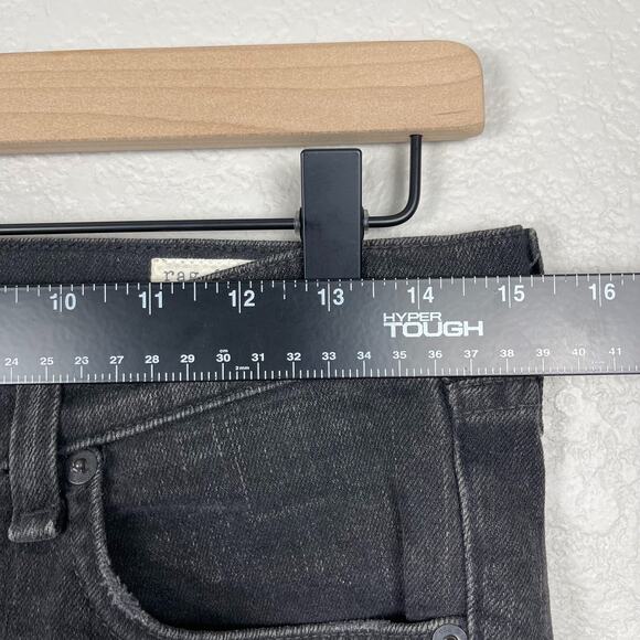 Rag & Bone Skinny Denim Jeans Rock w/ Holes Size 27 Distressed Grunge Emo - Picture 15 of 16